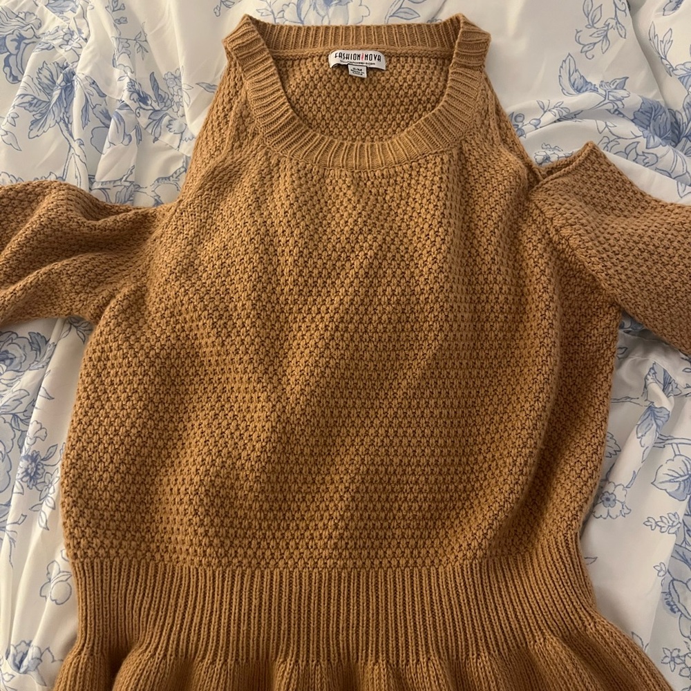 Fashion Nova Off-the-Shoulder Sweater